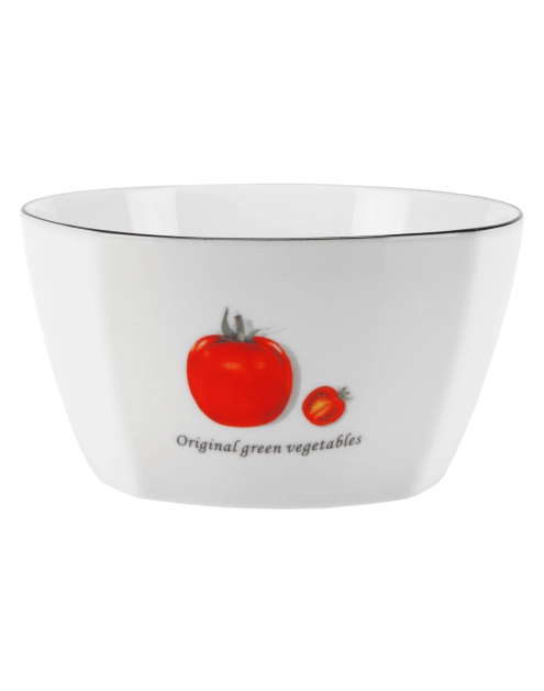 Zdjęcie: Miseczka Toskania 350 ml z porcelany New Bone wzór 1 Tomato DECOR