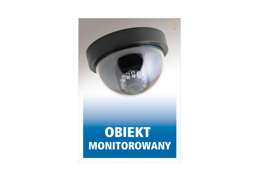 Zdjęcie: Oznaczenie D27 Obiekt monitorowany 14,8x21 cm METRO