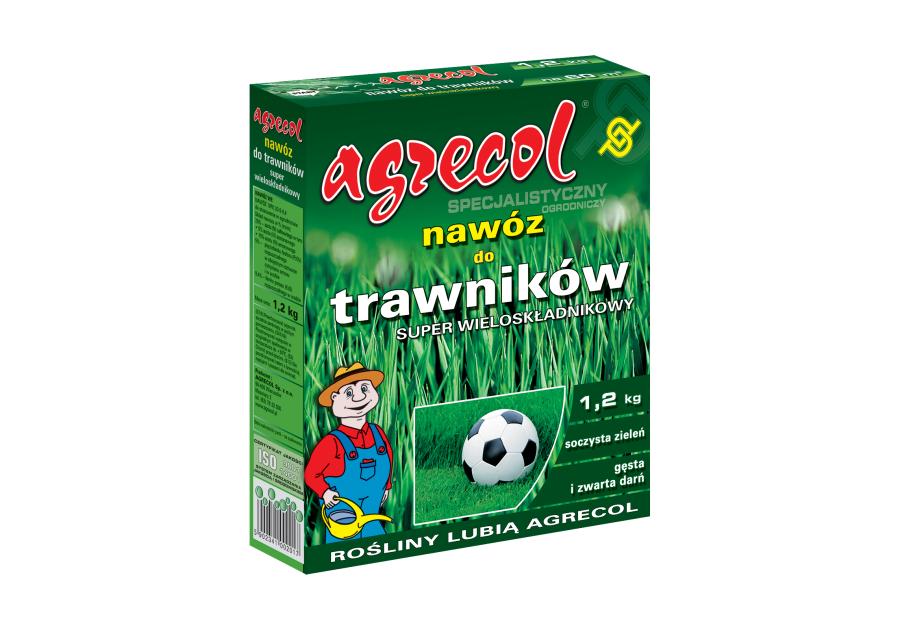 Zdjęcie: Nawóz do trawników super wieloskładnikowy 1,2 kg AGRECOL