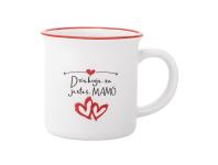 Zdjęcie: Kubek 320 ml z wywiniętym rantem dekoracja mama A ALTOM DESIGN