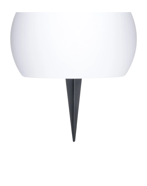 Zdjęcie: Lampka solarowa kula 30 cm RGB + pilot biała naziemna VOLTENO