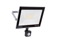 Zdjęcie: Naświetlacz SMD LED z czujnikiem ruchu Kroma LED S 50 W Grey NW kolor szary 50 W STRUHM