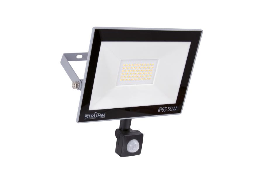 Zdjęcie: Naświetlacz SMD z czujnikiem ruchu Kroma Led S 50W kolor szary STRUHM