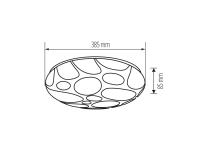 Zdjęcie: Oprawa LED KB Gamta plafon 18 W KINGBERRY