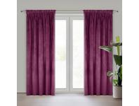 Zdjęcie: Zasłona gotowa Villa na taśmie 140x270 cm fioletowy EUROFIRANY