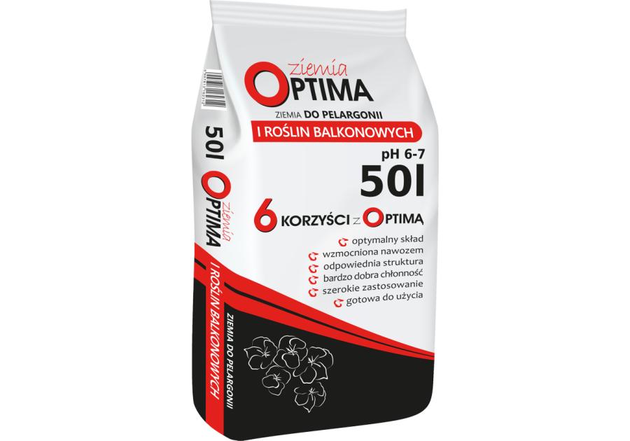 Zdjęcie: Ziemia optima do roślin balkonowych 50 L BIOVITA
