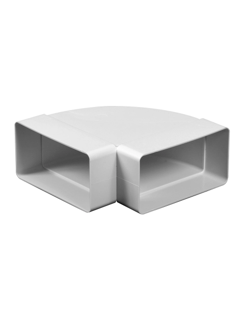 Zdjęcie: Kolano poziome płaskie 75x150 90 stopni AWENTA