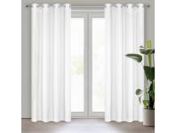 Zdjęcie: Zasłona gotowa Rita 140x250 cm biały EUROFIRANY