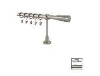 Zdjęcie: Karnisz pojedynczy Valentina fi 19 mm - 200 cm tubo nikiel KARWEL