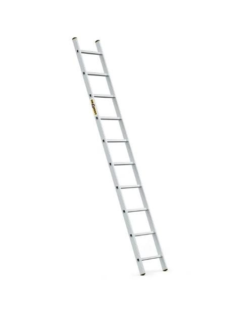 Zdjęcie: Drabina aluminiowa przemysłowa przystawna 10 stopni 150 kg DRABEST