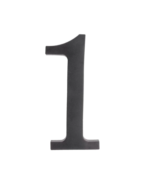 Zdjęcie: Cyfra 1 plastikowa czarna 180 mm METRO