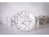 Zdjęcie: Talerz deserowy Magnolia różowa 20 cm ALTOM DESIGN