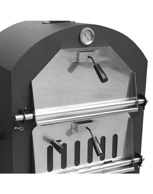 Zdjęcie: Grill węglowy z wkładem cermicznym 3w1 z komorą do pieczenia pizzy BOTTARI