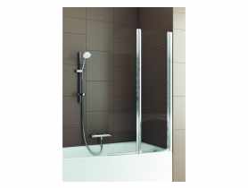 Parawan nawannowy Modern 1, 67x140 cm chrom mat szkło przejrzyste KFA