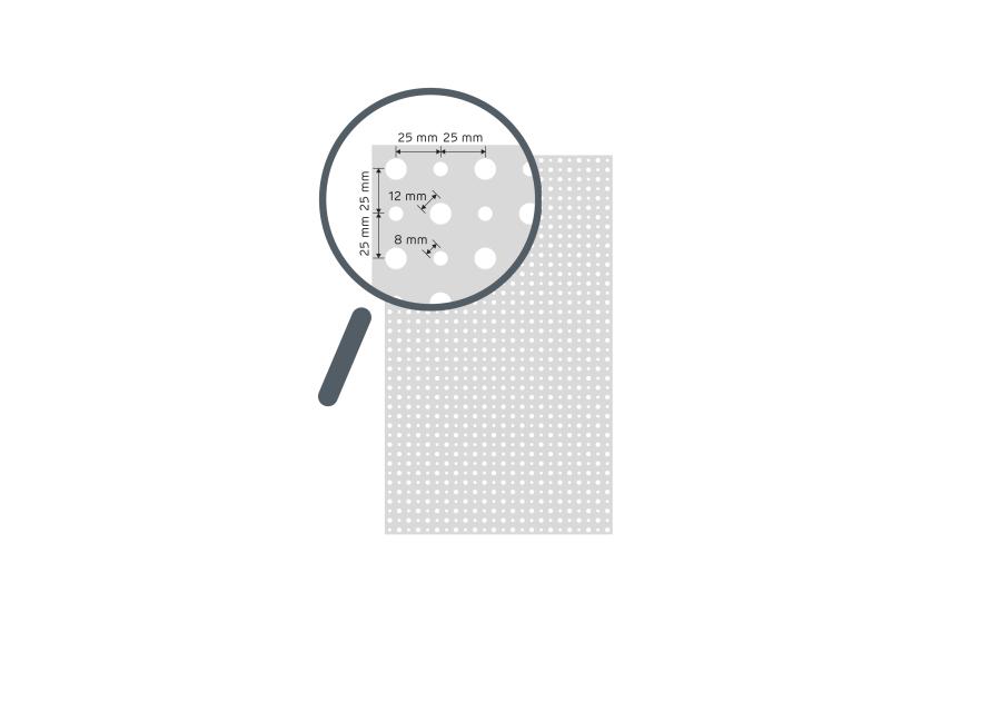 Zdjęcie: Płyta biała Nida Sonic R8/12 n0, 12,5x1200x2000 mm SINIAT