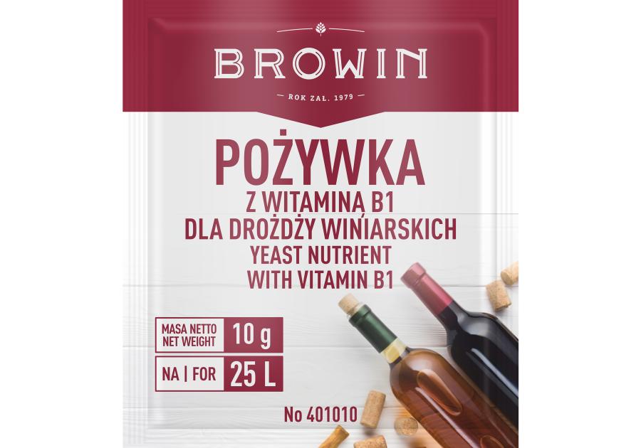 Zdjęcie: Pożywka do wina z witaminą B1 BROWIN