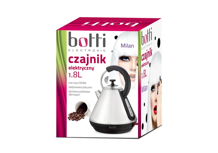 Zdjęcie: Czajnik elektryczny Mediolan 1,8 L BOTTI