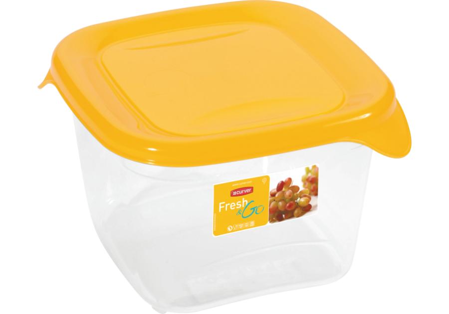 Zdjęcie: Pojemnik kwadratowy 1,2 L niebieski GALICJA