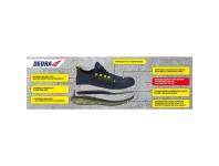 Zdjęcie: Półbuty bezpieczne M82AV sport S1 SRC rozmiar 46 kompozyt DEDRA