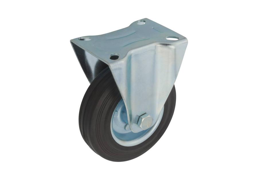 Zdjęcie: Zestaw jezdny stały 125 mm, 100 kg koło czarne METRO