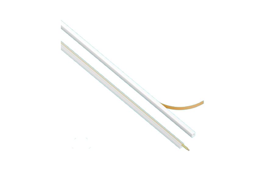 Zdjęcie: Listwa szybki montaż 8/9 1,15 m biała AKS ZIELONKA