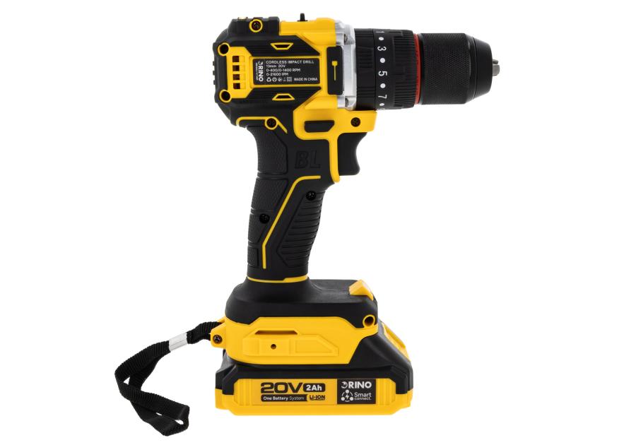 Zdjęcie: Wiertarko-wkrętarka akumulatorowa 20 V RN-29045 DRI20LI RINO