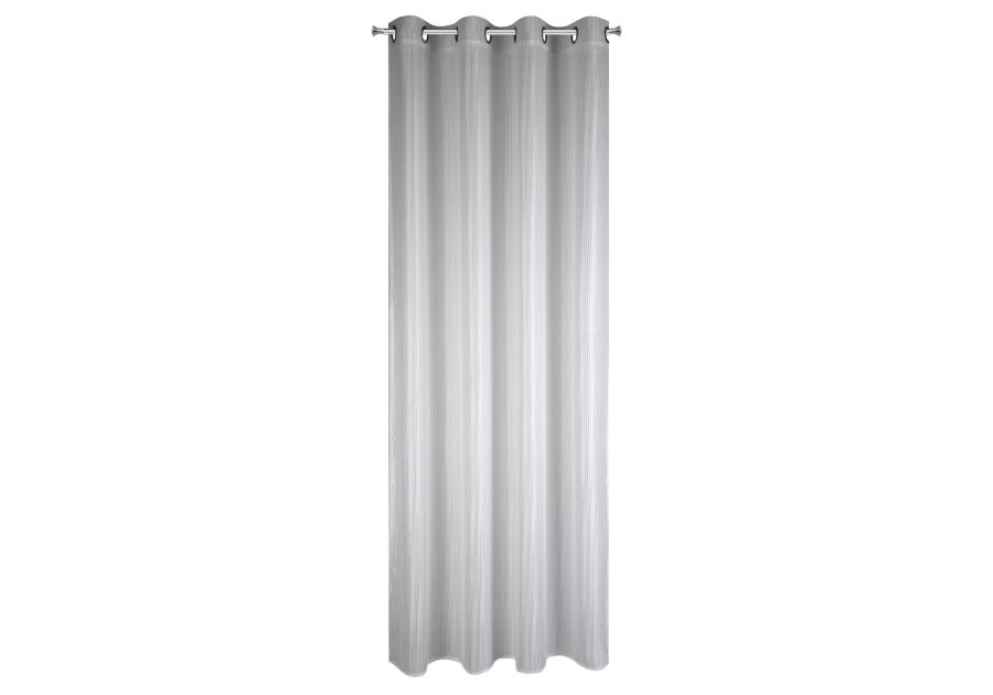 Zdjęcie: Firana gotowa Dezra 140x250 cm szary EUROFIRANY