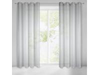 Zdjęcie: Firana gotowa Dezra 140x250 cm szary EUROFIRANY