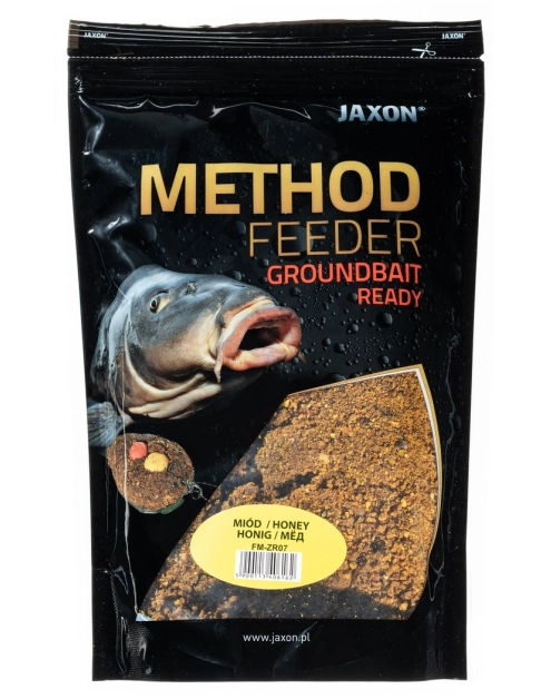 Zdjęcie: Zanęta method feeder ready 750 g miód JAXON
