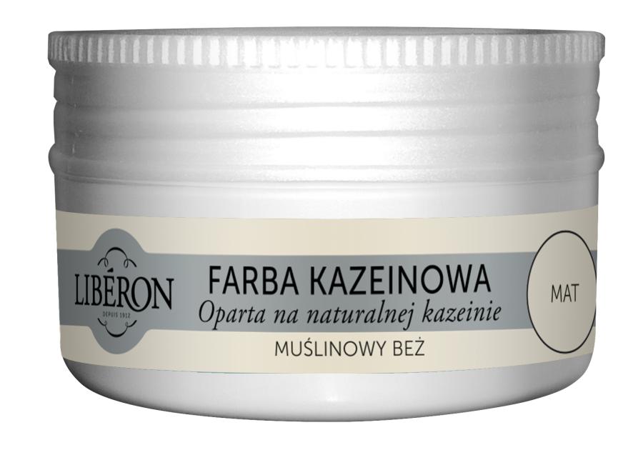 Zdjęcie: Farba kazeinowa muślinowy beż tester 0,075 L LIBERON