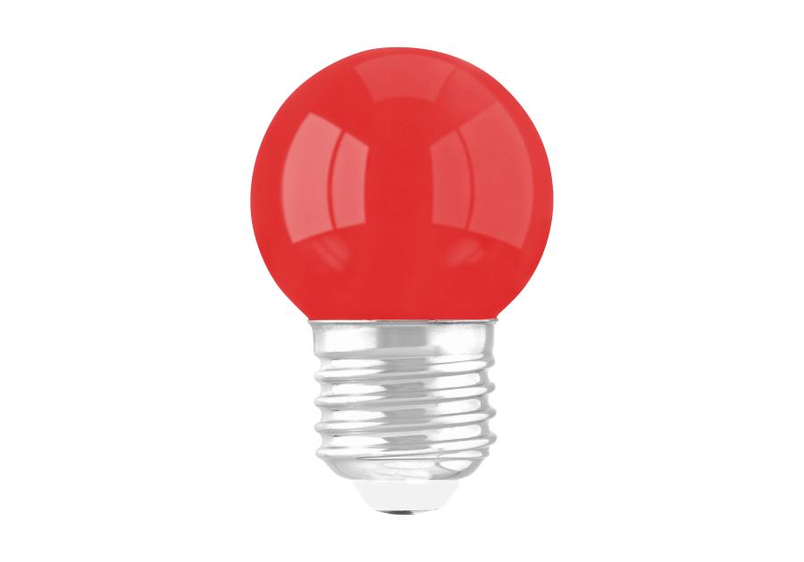 Zdjęcie: Lampa z diodami LED Ulke LED E27 1 W barwa czerwona STRUHM