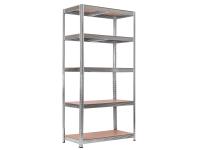 Zdjęcie: Regał metalowy ocynkowany 180x80x30 cm PSB