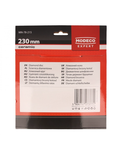 Zdjęcie: Ściernica diamentowa pełna 230 mm RAWLPLUG