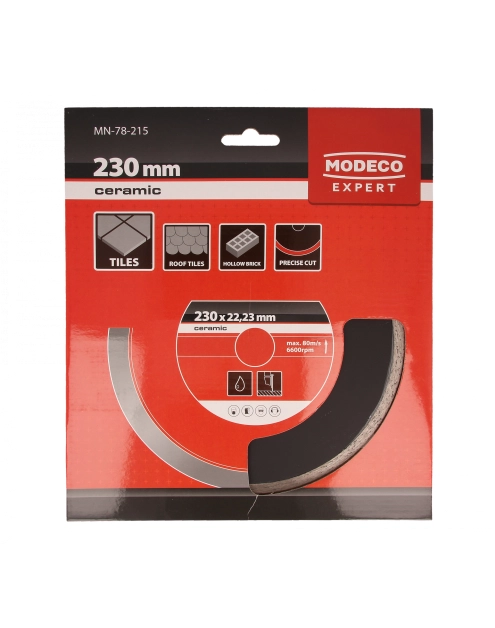 Zdjęcie: Ściernica diamentowa pełna 230 mm RAWLPLUG