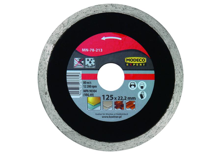 Zdjęcie: Ściernica diamentowa pełna 230 mm RAWLPLUG