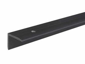 Listwa schodowa PVC czarny 1000x25x20 mm ALBERTS