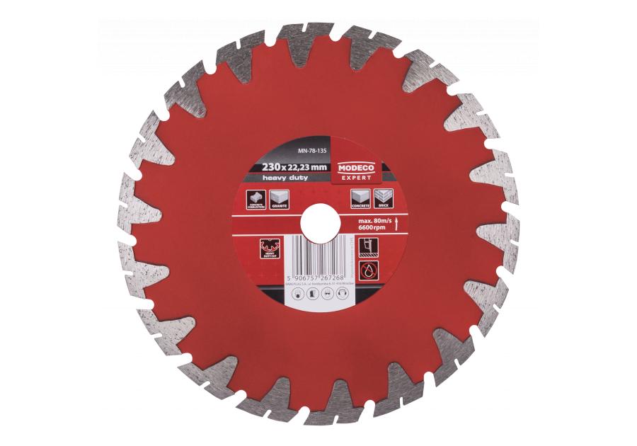 Zdjęcie: Ściernice diamentowe segmentowe 230 mm RAWLPLUG