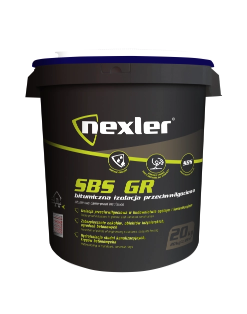 Zdjęcie: Izolacja przeciwwilgociowa sbs gr 10 kg NEXLER