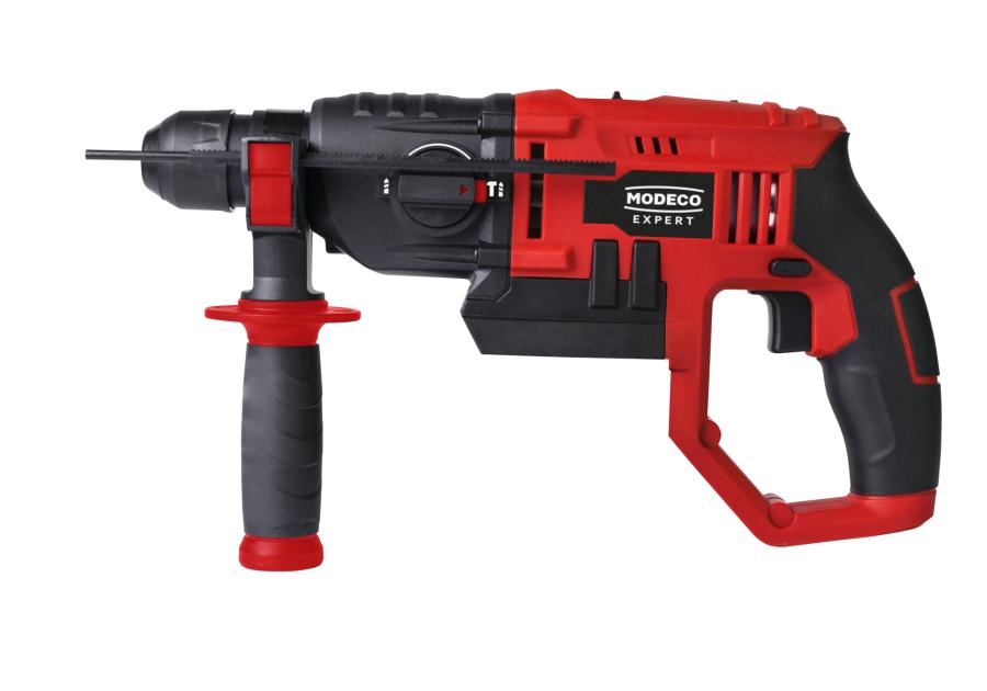 Zdjęcie: Młotowiertarka SDS plus 18 V, 1,2J bez akumulatorów i ładowarki MODECO EXPERT