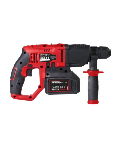 Zdjęcie: Młotowiertarka SDS plus 18 V, 1,2J bez akumulatorów i ładowarki MODECO EXPERT