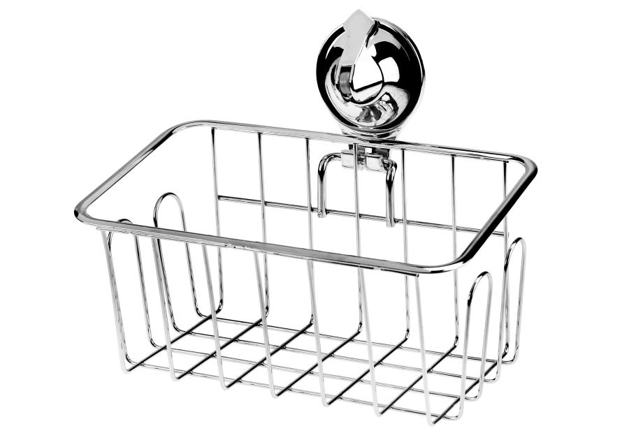 Zdjęcie: Koszyk łazienkowy Forte z przyssawkami ALSEA