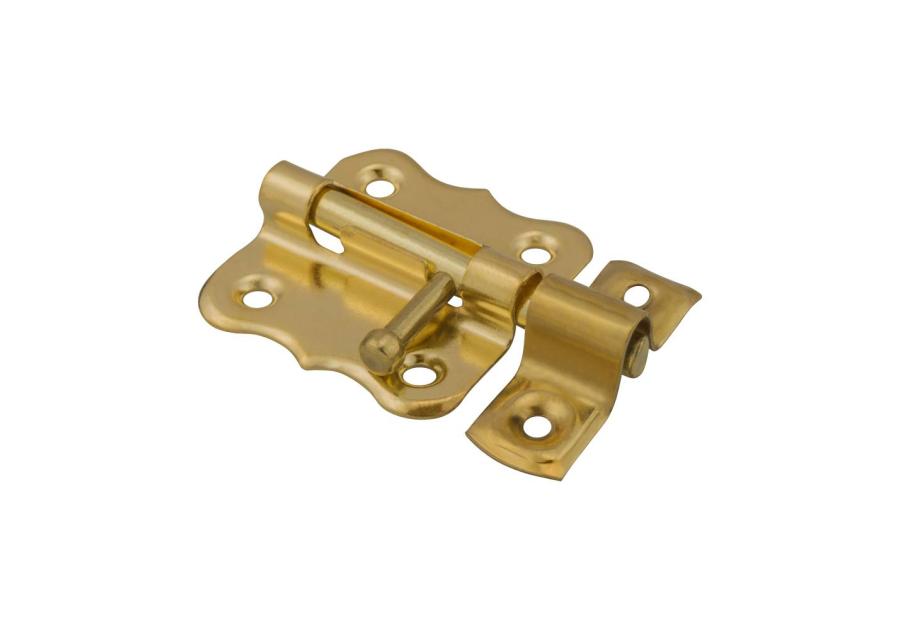 Zdjęcie: Zasuwka stalowa ZM 40 mm mosiężna METRO