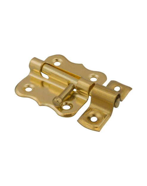 Zdjęcie: Zasuwka stalowa ZM 40 mm mosiężna METRO