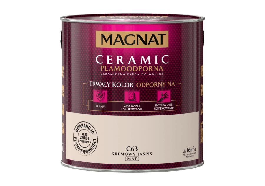 Zdjęcie: Farba ceramiczna 2,5 L kremowy jaspis MAGNAT CERAMIC