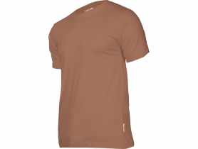 Koszulka t-shirt 190g/m2, brązowa, "s", CE, LAHTI PRO