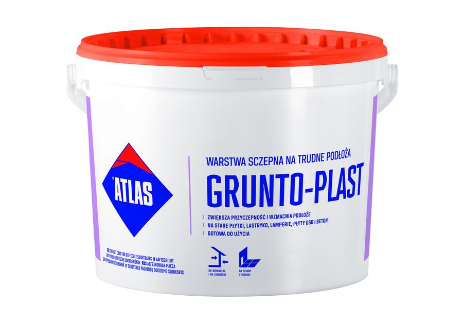 Zdjęcie: Grunt na trudne podłoża Grunto-Plast 5 kg ATLAS