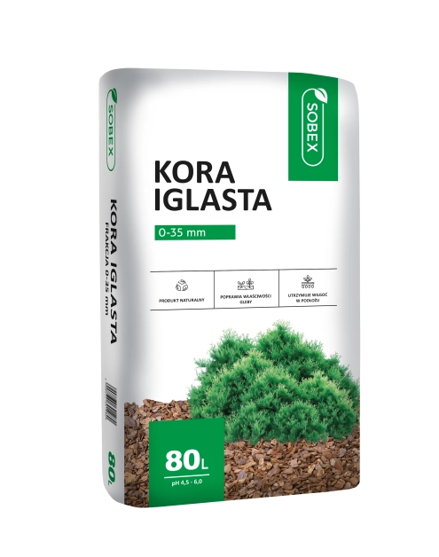 Zdjęcie: Kora iglasta 80 L, 0-35 mm sobex