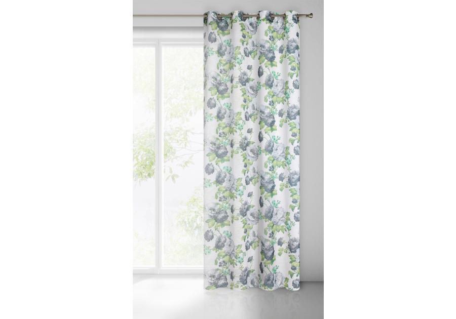 Zdjęcie: Zasłona gotowa Mona 140x250 cm biały EUROFIRANY