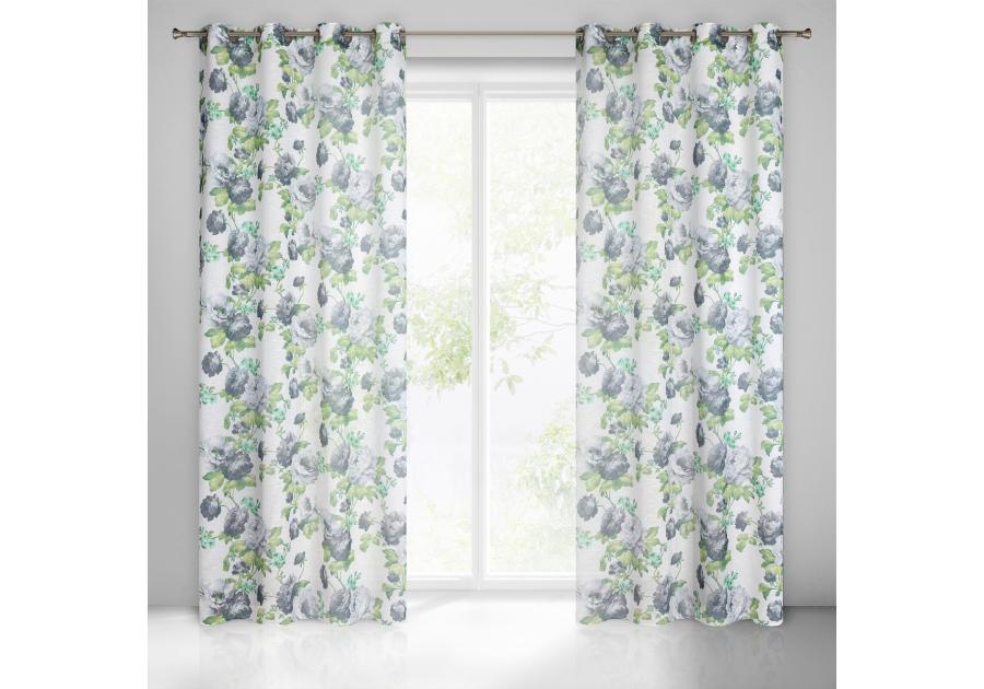 Zdjęcie: Zasłona gotowa Mona 140x250 cm biały EUROFIRANY