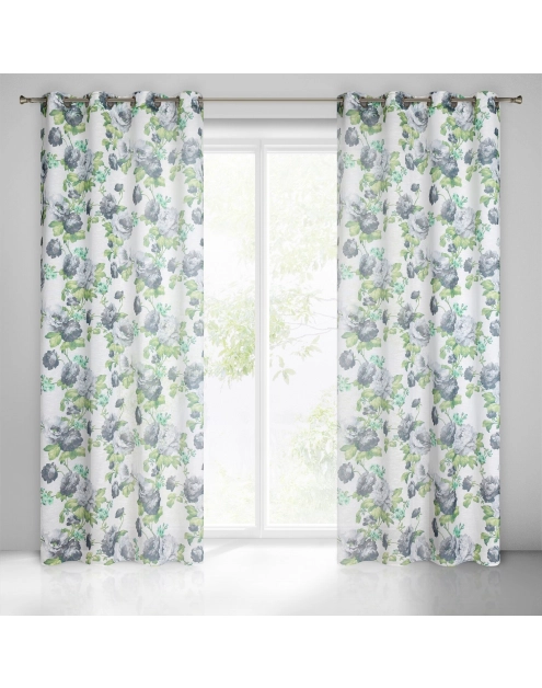 Zdjęcie: Zasłona gotowa Mona 140x250 cm biały EUROFIRANY